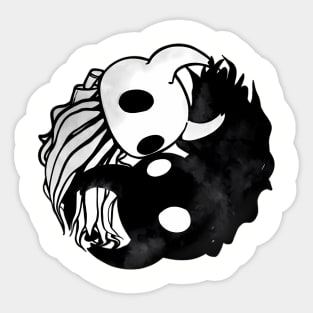 Hollow Knight Yin Yang Sticker